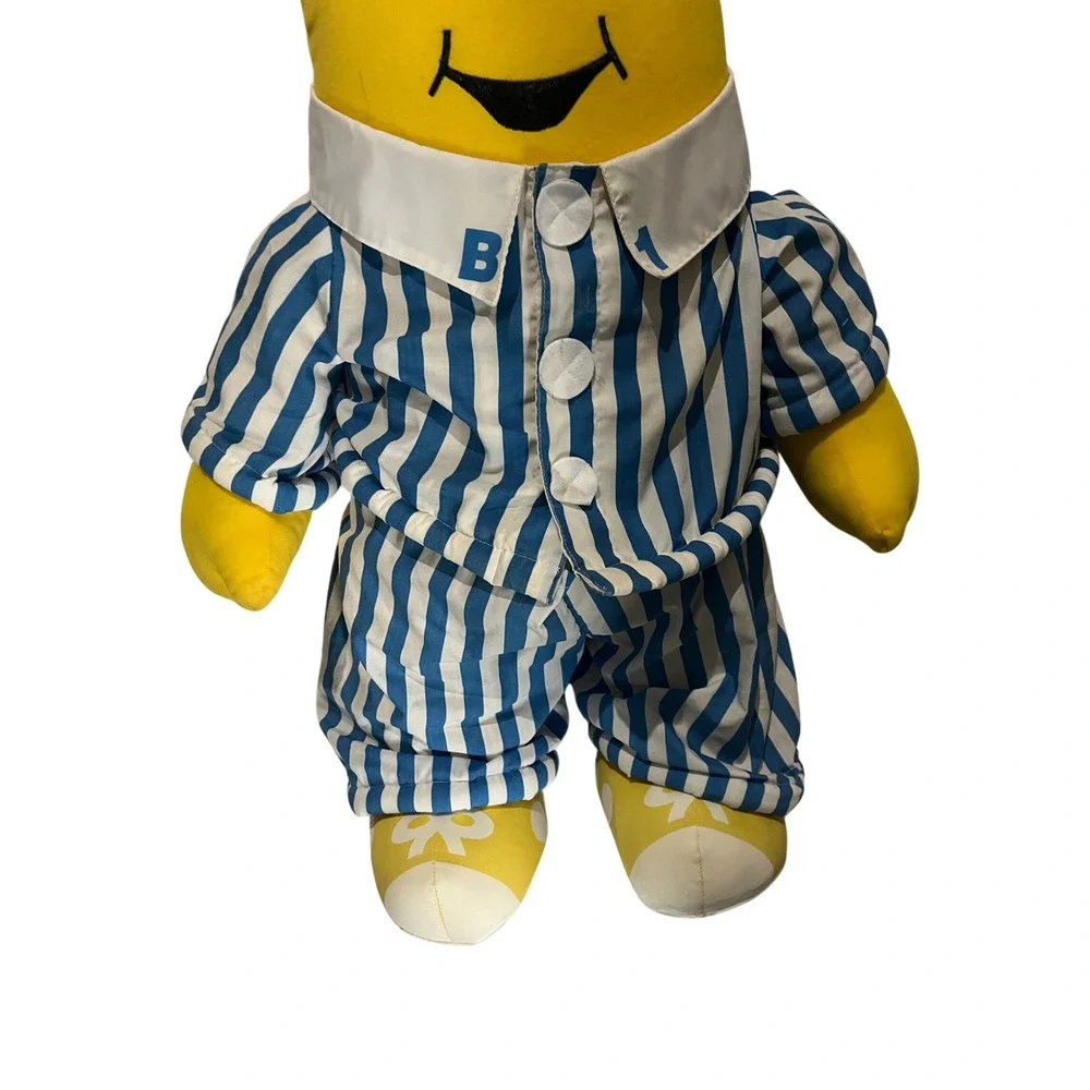 Vintage RARE Bananas in Pajamas B1 Plush 2.5 ft Tall Large Stuffed‎ Toy Strip